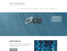 Tablet Screenshot of ocetechnology.com